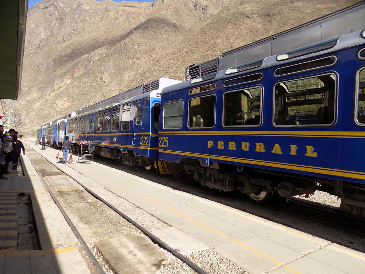 Train to Aguas Calientes